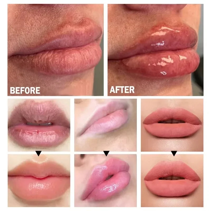 Blushimmer instant volumising lip plumper oil and gloss with moisturizing and anti-wrinkle properties for fuller, sexy lips.