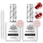 Blushimmer Born Pretty 15ml peel-off nail latex tape gel polish with quick-dry, anti-freezing formula and finger protector tool