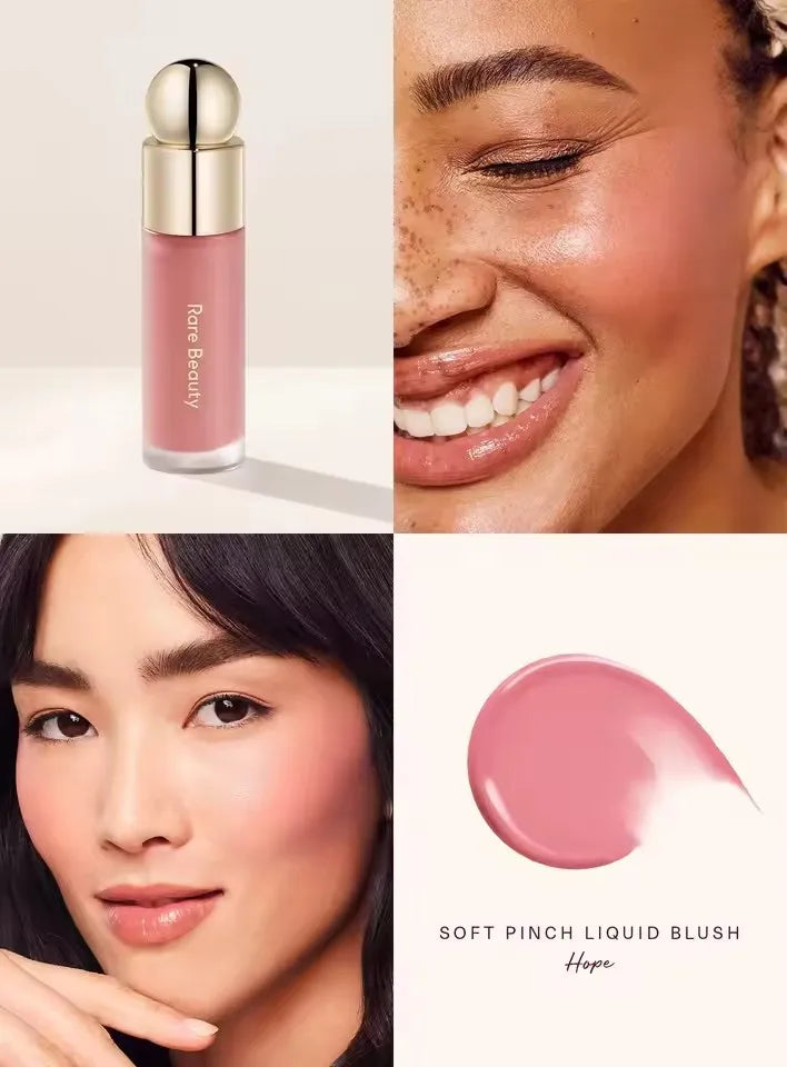 Hot Rare Beauty 7 colors Mashed Potatoes Blusher Cream Long Lasting Matte Moisturizer Liquid Blush Lip Gloss Makeup Cosmetics