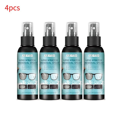 Glass Cleaner Lens Cleaner Sunglasses Eyeglass Lens Scratch Removal Spray High Concentration Cleaning Tools Glasses Repair Spray