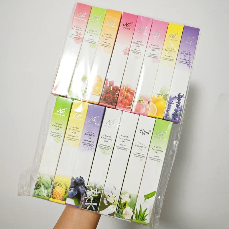 30pcs Cuticle Oil Nail Care Nutrition Oil Pen Nails Repair Hand Cuticle Manicure Treatment Nail Strengthening Care Product Set