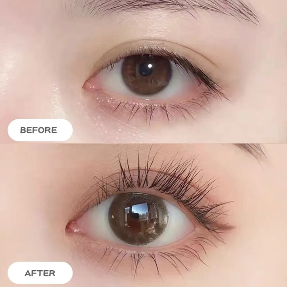 Blushimmer Gege Bear Dream Party Curly Black Sunflower Mascara with thick, lengthening lashes and cute design for all-day wear.
