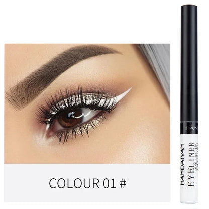 Blushimmer waterproof liquid eyeliner pen with vibrant color and precise tip for long-lasting eye makeup application.