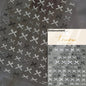 White and black French leopard print bowknot lace ribbon with rhinestones and pearls, perfect for nail art manicure decorations.