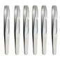 Blushimmer premium round head tweezers for eyebrow and facial hair removal with seamless clips for short hair and precise beard trimming.