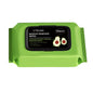 80-piece Blushimmer avocado-scented makeup removing wipes for deep cleansing, travel-friendly, single-use facial skincare.