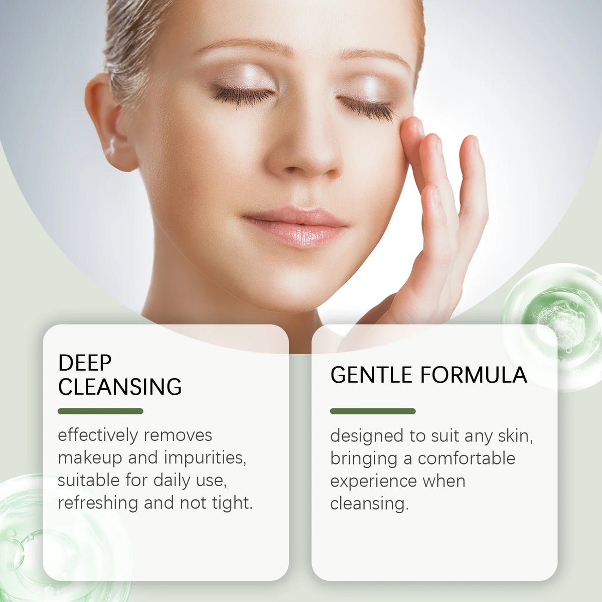 Blushimmer HOYGI Mugwort Cleansing Oil for makeup removal, deep pore cleansing, and refreshing skin, 100ml bottle.