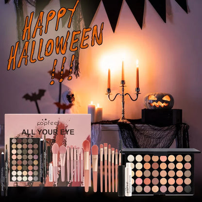 POPFEEL Complete Holiday Makeup Gift Set – Perfect Surprise for Friends and Family, Easy to Use for a Stunning Transformation.