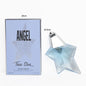 Elegant women’s Angel Star perfume by Blushimmer featuring a sleek bottle design, evoking freshness and natural vitality.