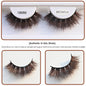 Blushimmer RED SIREN brown fluffy mink lashes 2026 with soft, natural strip design, perfect for cosplay and luxurious false eyelash looks.