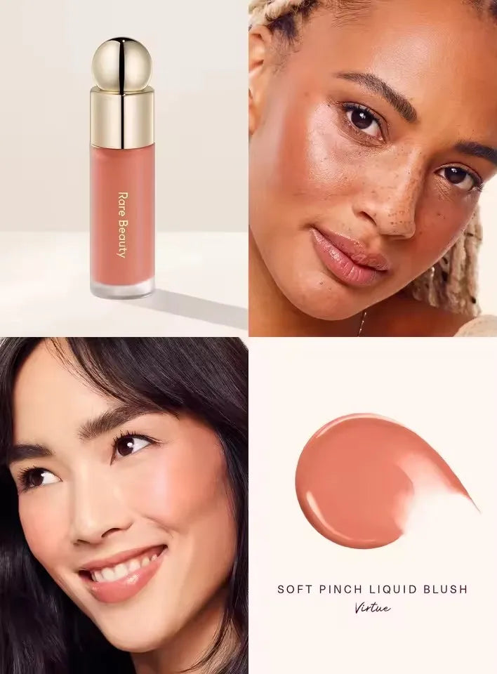 Hot Rare Beauty 7 colors Mashed Potatoes Blusher Cream Long Lasting Matte Moisturizer Liquid Blush Lip Gloss Makeup Cosmetics