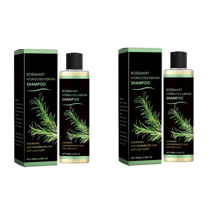 Rosemary Natural Shampoo Hair Thickness Loss Deep Nourishing Scalp Care Strengthen Repair Damaged Oil Control For Men Women