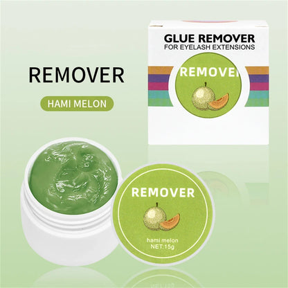 Blushimmer 15g eyelash extension lash glue remover cream, professional Korean makeup tool for gentle lash extension removal.