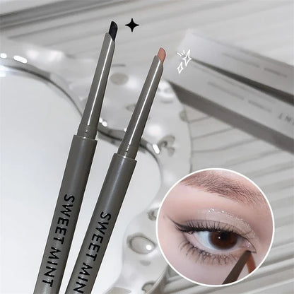 Blushimmer silky long-lasting wine red eye liner pencil with waterproof, easy-to-color, matte finish for eye makeup.