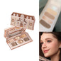 Blushimmer Flower Knows Chocolate Wonder-Shop 8-color eyeshadow palette with rich brown and warm neutral shades.