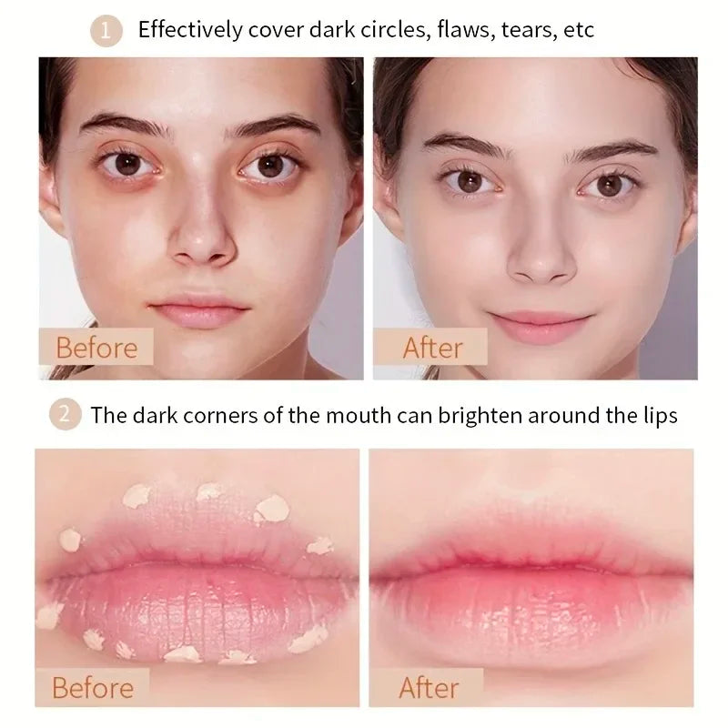 Blushimmer waterproof full coverage concealer cream in 3g, designed for tattoo and scar concealment, shown in a sleek container.