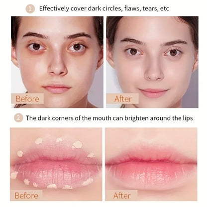 Blushimmer waterproof full coverage concealer cream in 3g, designed for tattoo and scar concealment, shown in a sleek container.