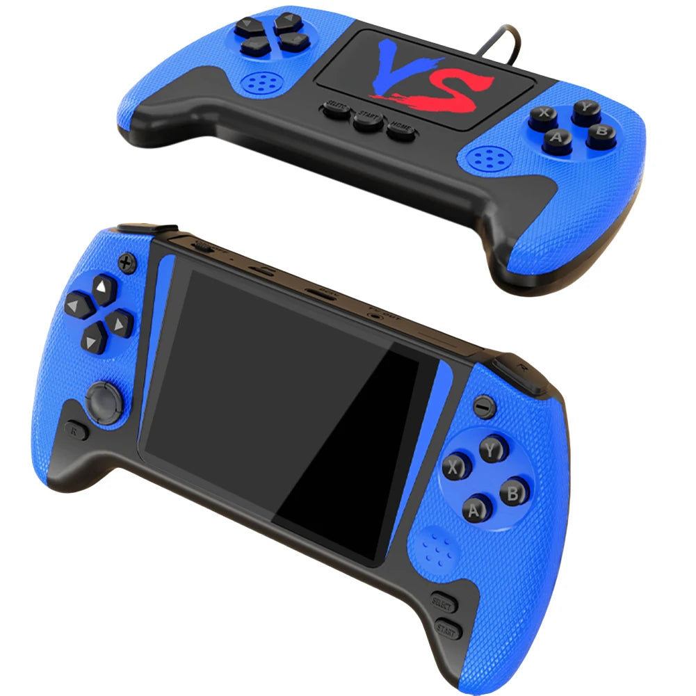 Gaming Console 3.5inch LCD Screen Built-in 500 Games Portable Game Console Nostalgic Game Console for 2 Players for Kids Adults