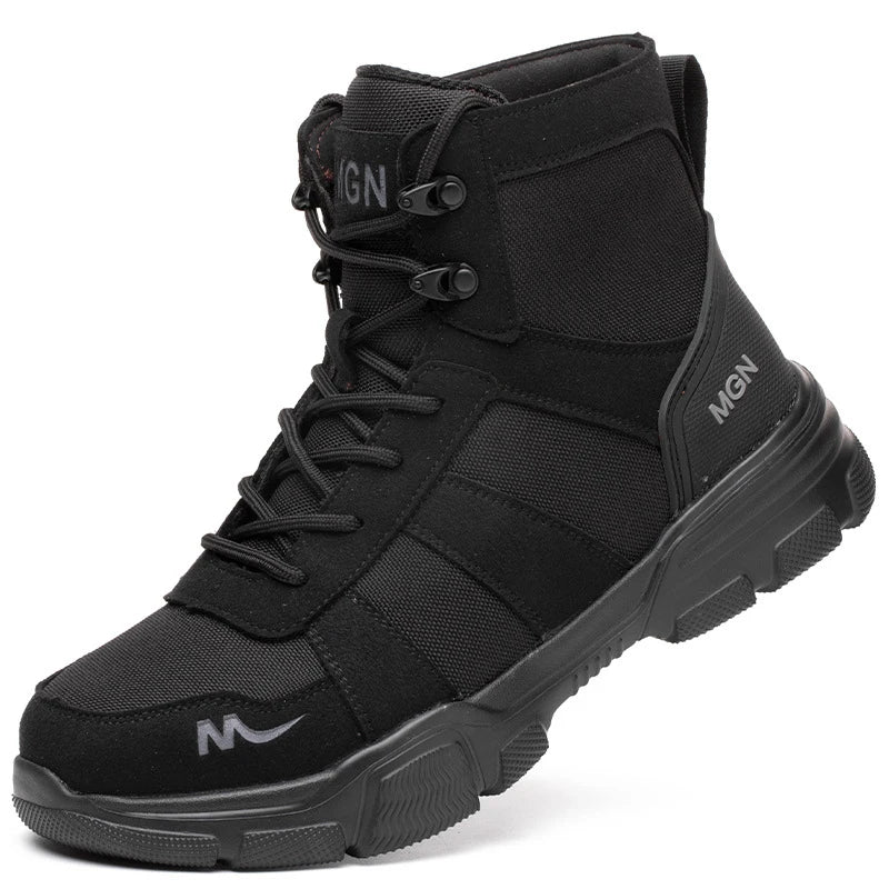 Steel Toe Cap Shoes For Men Protective Shoes Work Boots Puncture Proof Safety Shoes Men Work Shoes Sneakers Construction Shoes ﻿