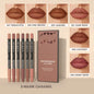 Blushimmer Rozza waterproof lip liner pencil set with soft, blendable matte texture and precise application for defined lips.