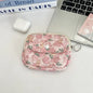 Blushimmer cute cartoon small travel cosmetic bag with lipstick, earphone, card pockets, made for women, portable makeup organizer pouch