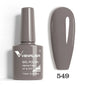Blushimmer Venalisa HEMA TPO free glitter nail gel polish in pink nude, full coverage, soak-off UV and LED-friendly for French nails.