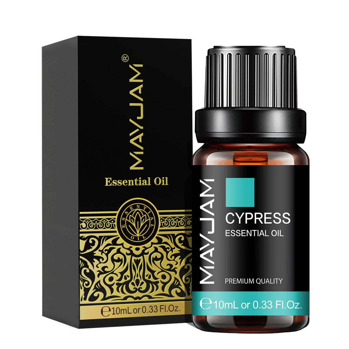 Blushimmer MAYJAM 10ml essential oil fragrance bottle with lavender, jasmine, eucalyptus, vanilla, sandalwood, and citrus scents.