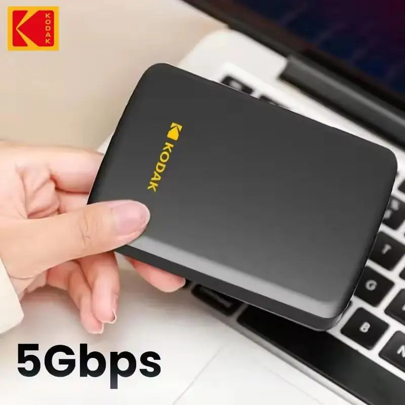 Kodak P150 Portable External Hard Drive USB 3.0 1TB 500GB HDD for PC Laptop PS4 Xbox Large Storage Backup Plug and Play