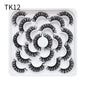 Blushimmer 25mm 3D mink false eyelashes with fluffy, dramatic volume and thick design for a natural, glamorous look