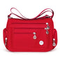 Ladies Handbag Crossbody Travel Bag (Red)