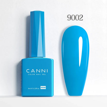 Blushimmer CANNI Hema Free Nail Gel Polish Fall Color Collection with semi-permanent diamond long-wear top coat in vibrant red and nude shades