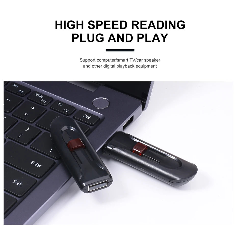 Plastic Pendrive Flash Drive 2.0 Red U Disk 128mb 4GB 16GB 32GB USB Pen Drives Key Ring Car/TV/Computer