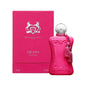 Elegant bottle of Parfums de Marly Delina Eau de Parfum for women, featuring a floral, sophisticated fragrance.