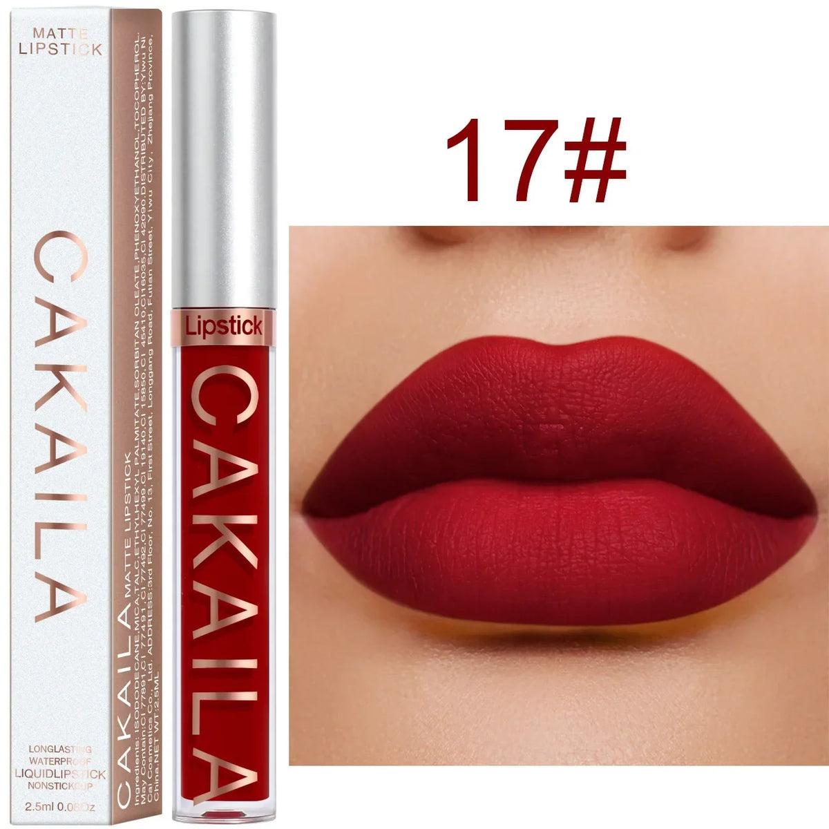Blushimmer light red velvet matte lipstick and lip gloss with silky texture, long-lasting liquid lip tint for women.
