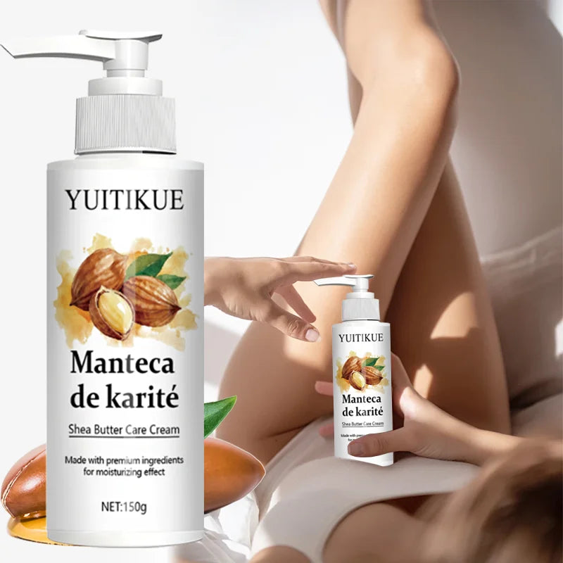 YUITIKUE Shea Butter Body Lotion 150g - Firming & Moisturizing, Non-Greasy Fast Absorption, for Smooth & Soft Skin