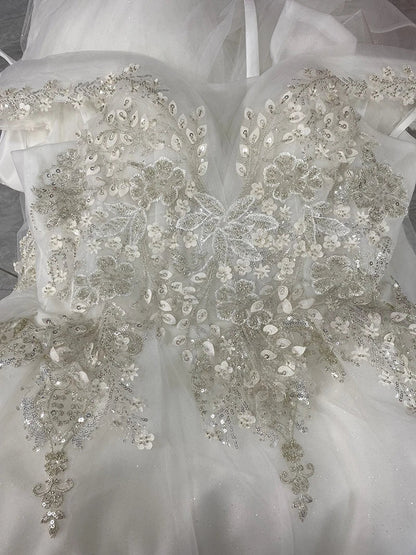 Elegant Off The Shoulder Wedding Gown EDW469