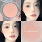Blushimmer monochrome blush in natural matte pink for face contouring, brightening, and waterproof facial makeup.