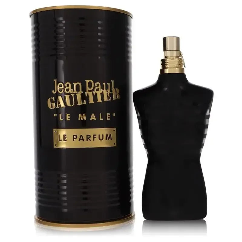 Jean Paul Gaultier Les Males De Le Beau Le Parfum Eau De Parfum Intense bottle, 4.2 oz, long-lasting fragrance for men