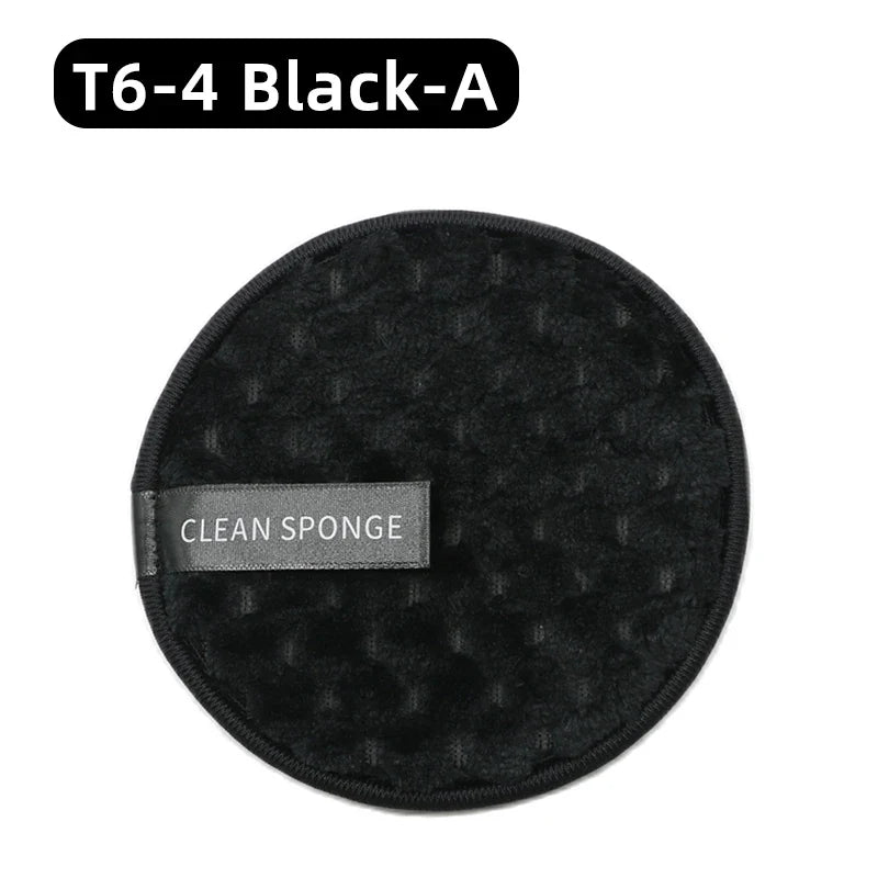 OGEYERO Reusable Makeup Remover Pads Cotton Wipes Microfiber Make Up Removal Sponge Cotton Cleaning Pads Tool