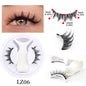 Blushimmer magnetic 3D mink false eyelashes set with tweezers, reusable natural long eyelashes for makeup enhancement.