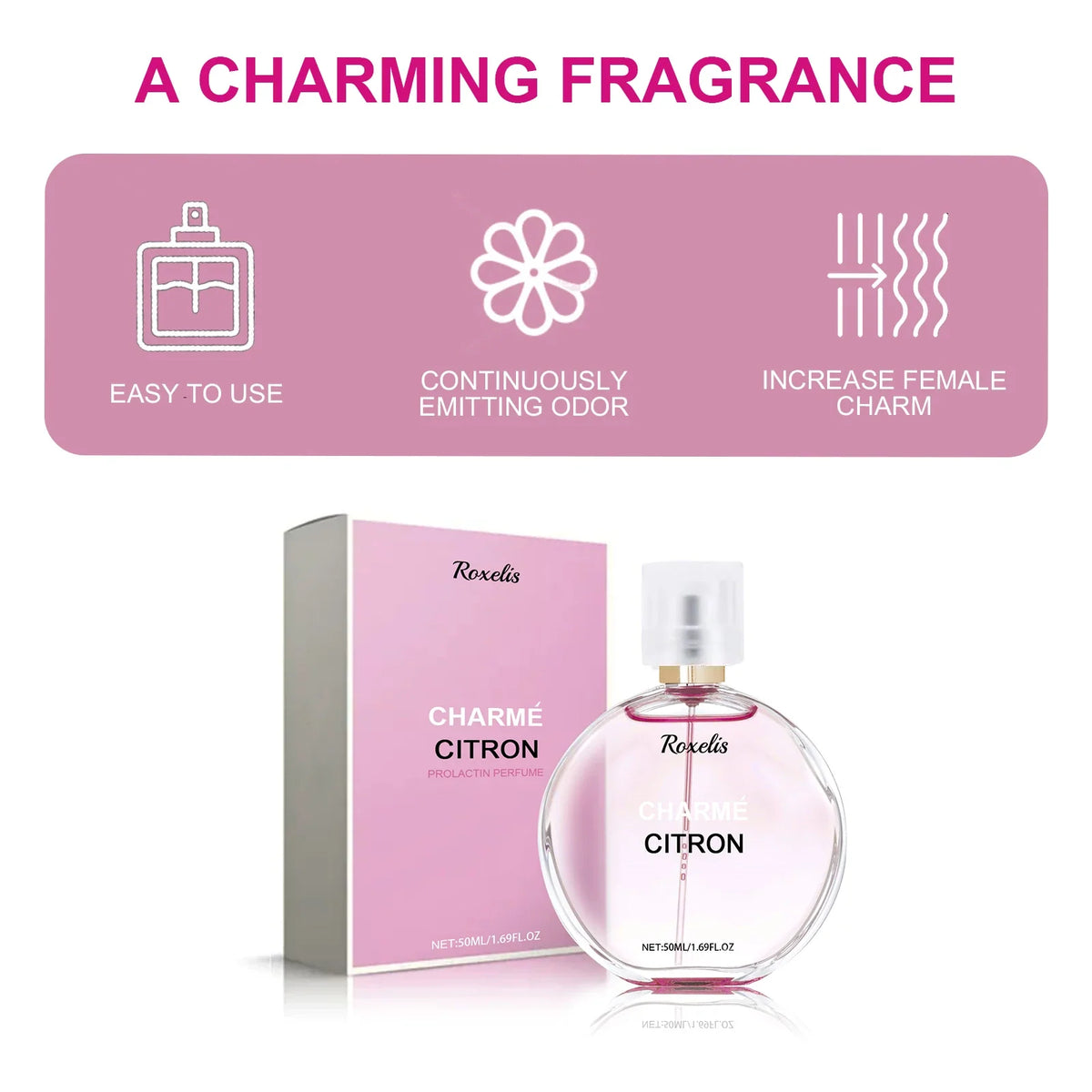 Blushimmer women's perfume bottle with elegant floral scent, showcasing the subtle, long-lasting fragrance for daily wear and dating.