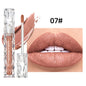 QIBEST 10 Colors matte shiny glitter liquid lipstick by Blushimmer, glossy waterproof long-lasting lip gloss for women’s lips makeup