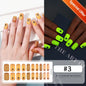 Blushimmer gradient French semi-cured gel nail sticker set with 20 tips for full cover manicure, press-on nail wraps, UV lamp required