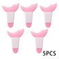 Blushimmer silicone eyeliner stencil set with winged tips and mascara shield for precise makeup application and eyeliner shaping.