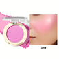 Pearlescent blush powder by Blushimmer, long-lasting waterproof facial blush for a radiant, brightened makeup look.