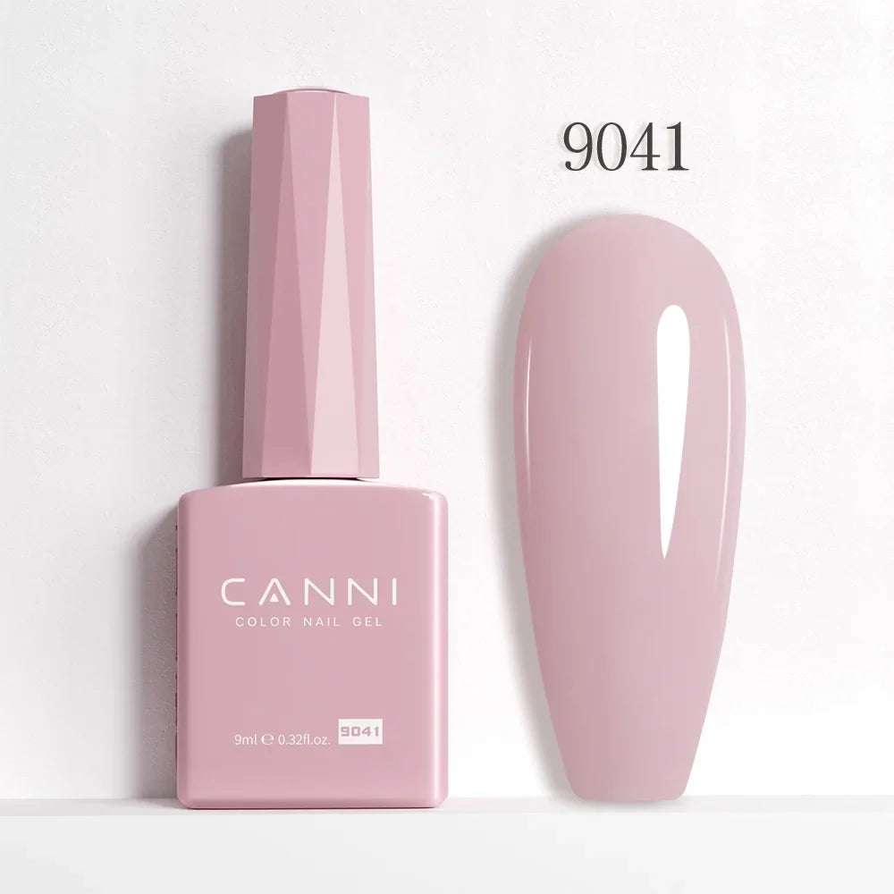 Blushimmer CANNI Hema Free Nail Gel Polish Fall Color Collection with semi-permanent diamond long-wear top coat in vibrant red and jelly nude shades