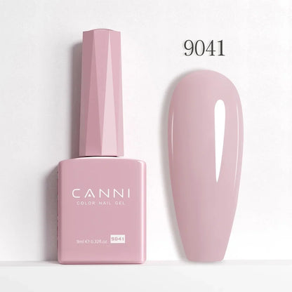 Blushimmer CANNI Hema Free Nail Gel Polish Fall Color Collection with semi-permanent diamond long-wear top coat in vibrant red and jelly nude shades