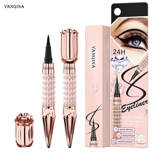 Yanqina Precision Liquid Eyeliner Pen - Waterproof Black