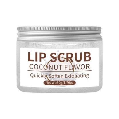 Blushimmer Hllozzi 50g lip scrub with jojoba oil, vitamin C, watermelon, coconut, and apple for hydrating, moisturizing lips.