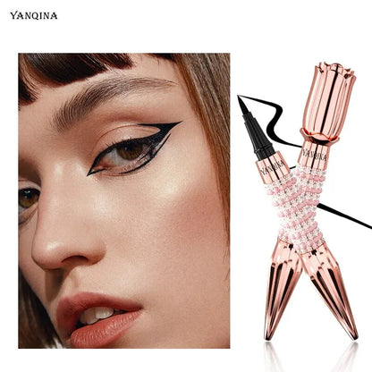 Yanqina Precision Liquid Eyeliner Pen - Waterproof Black